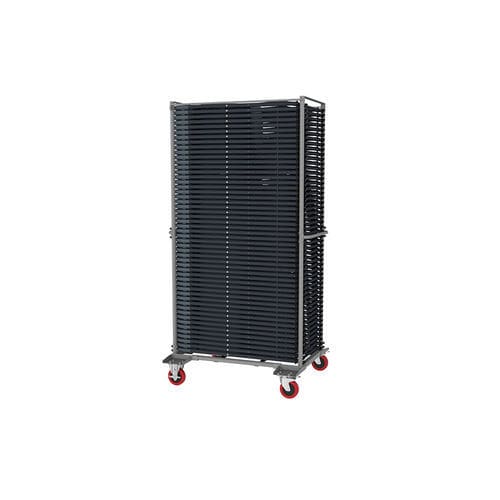 Chair trolley - Bigalex - Zown - for hotel / for restaurant / painted steel