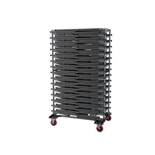 Chair trolley - Otto - Zown - for hotel / for restaurant / painted steel