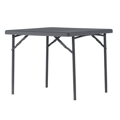Folding table - Classic XXL90 - Zown - contemporary / high-density polyethylene (HDPE) / powder-coated steel base