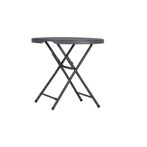 Folding table - Praxis80 - Zown - contemporary / high-density polyethylene (HDPE) / powder-coated steel base