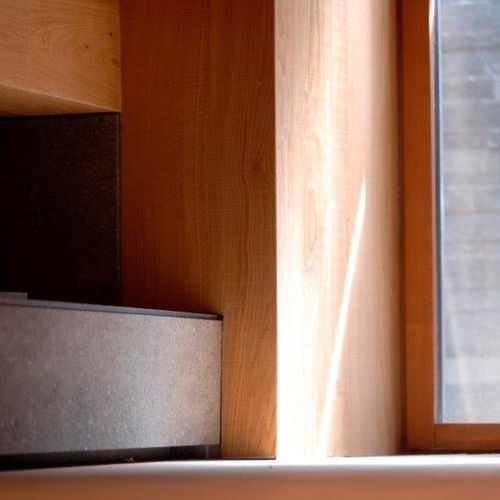 Wooden wall cladding - SURCO interiors - indoor / glued / new support