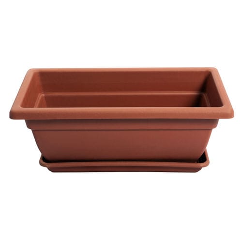Plastic planter - ELBA - Gover Horticulture LLC - rectangular / contemporary / commercial