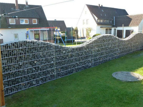 Protection gabion - DOUBLE WIRES - SJZ SHANZHENG CO., LTD - wall