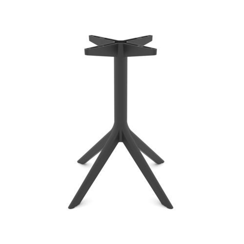 Polyethylene table base - Rita  - YÜCEL OUTDOOR FURNİTURE  - contemporary / for high bar tables / 4-leg
