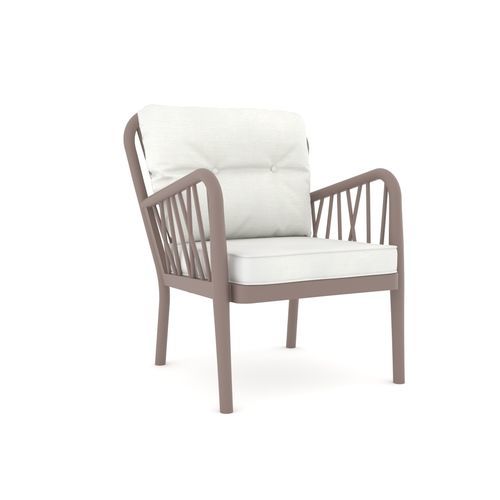 Contemporary chair - Gala  - YÜCEL OUTDOOR FURNİTURE  - outdoor / fabric / polypropylene base