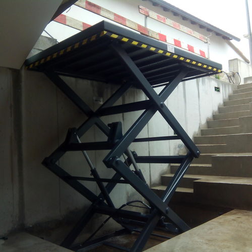 Outdoor platform -  ABERMOVE SCISSORS - ABERMOVE/RJB HOME