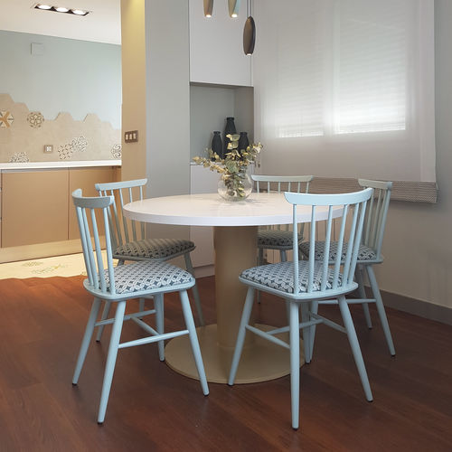 Contemporary table - KANGE - Casual Home & Contract - oak / beech / steel