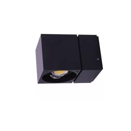 Wall-mounted spotlight - ARCH - HUNZA Lighting - LED / square / IP66