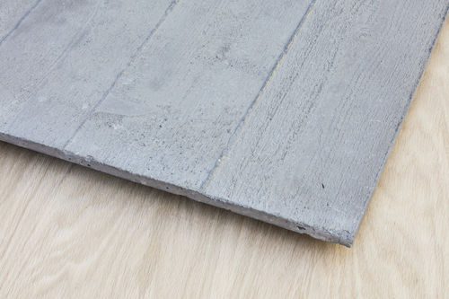 Wall-mounted decorative panel - ORGANICRETE&reg; BOARDFORM - Hung Panels - for interior / for exterior fittings / high-resistance