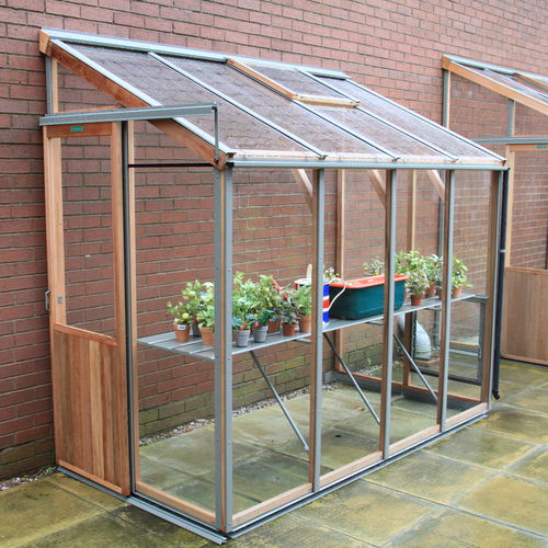 Gardening greenhouse - FOUR-LT - Alton greenhouses - even-span / aluminum frame / glass