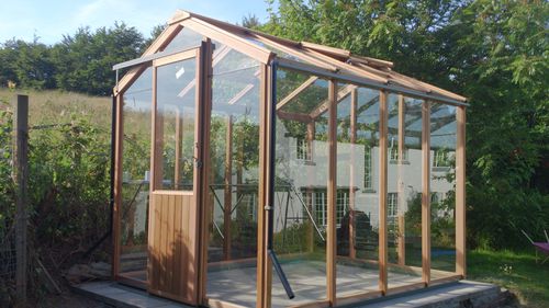 Gardening greenhouse - EVOLUTION SIX  - Alton greenhouses - even-span / aluminum frame / wood frame