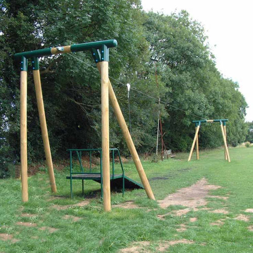 Cable slide for playground - ZIPWIRE - SETTER PLAY