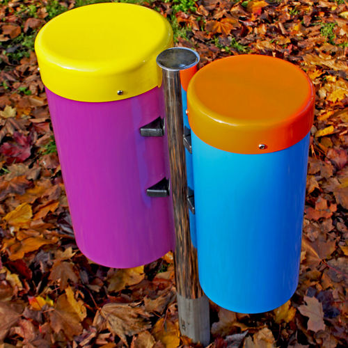 Playground structure - CONGAS - WICKSTEED - stainless steel / musical