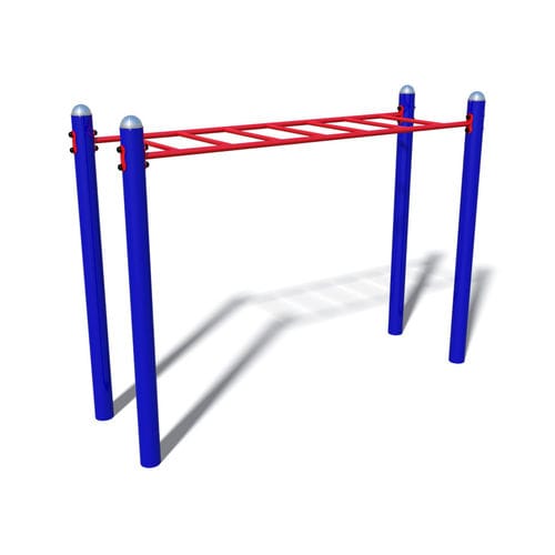 Fitness trail ladder 6210 068 WICKSTEED horizontal steel for public space