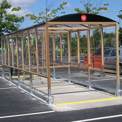 Public space shelter - Woodscape.