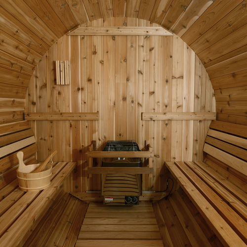 Home sauna - LEWISBURG  - Almost Heaven Saunas - wooden / glass / for indoor use