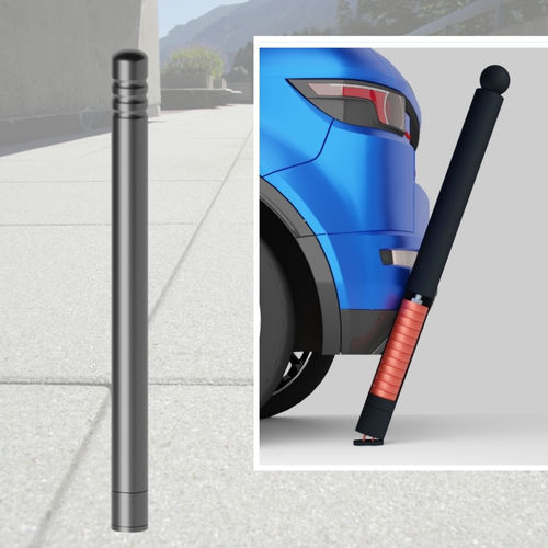 Parking prevention post - ZIRCO Augustaflex - SAEDI Ltd - security / removable / flexible
