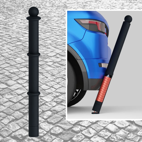 Pedestrian post - Doria Augustaflex - SAEDI Ltd - parking prevention / removable / flexible