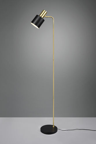 Floor-standing lamp - ADAMO - TRIO Leuchten GmbH - metal / contemporary / corded