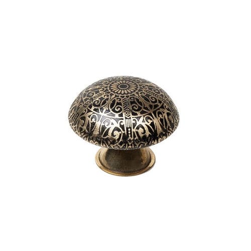 Contemporary door knob - MOD 1065 - HERRAJES NESU SL - brass / porcelain