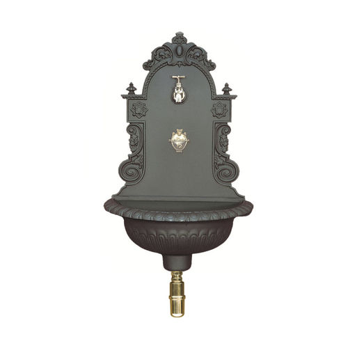Wall-mounted drinking fountain - AUSTRIA - MORELLI S.A.S. - outdoor / cast iron / for public space