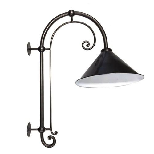 Traditional wall light - CORTONA 2 - MORELLI S.A.S. - garden / wrought iron / conical