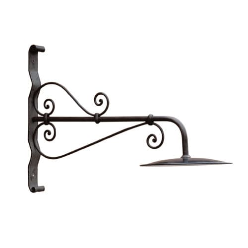 Traditional wall light - ORVIETO 1 - MORELLI S.A.S. - garden / wrought iron / round