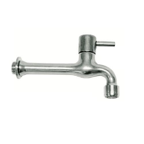 Drinking fountain single tap - SOLDATO K - MORELLI S.A.S. - wall-mounted / chrome-plated brass / outdoor