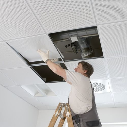 Acoustic gypsum plasterboard - TYSG  - ATY Group (Aust) Pty Ltd - high-resistance / rectangular / fire-retardant