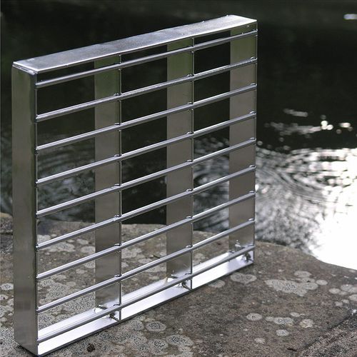 Stainless steel grating - BRILLANTE - LANG AND FULTON - for walkways / for industrial flooring / for exterior flooring