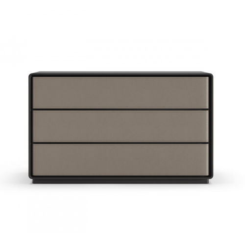 Contemporary chest of drawers - BRANDEN - Praddy Unipessoal lda - leather / with drawer / custom