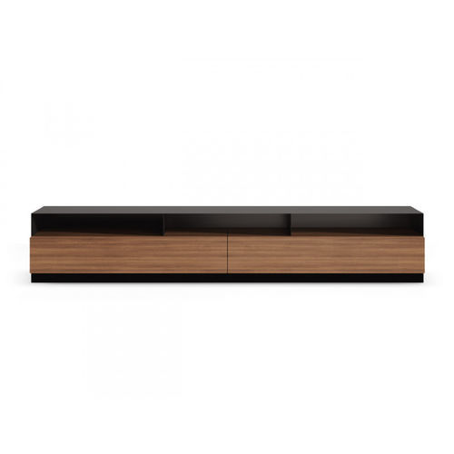 Contemporary TV stand - JERSEY - Praddy Unipessoal lda - swivel / adjustable-height / wooden