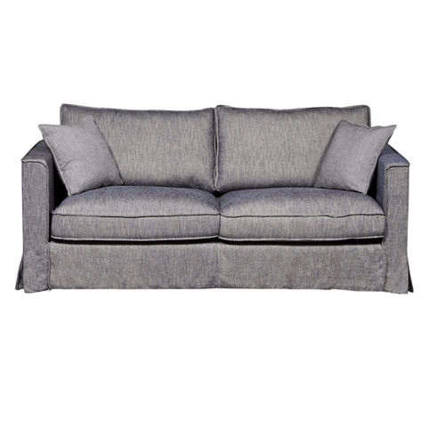 Sofa bed - NAUTIC - MOULINS - contemporary / fabric / with removable cover
