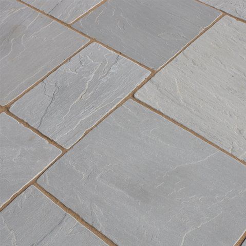 Natural stone paver - GREY SANDSTONE SERIES - Castacrete - outdoor / textured
