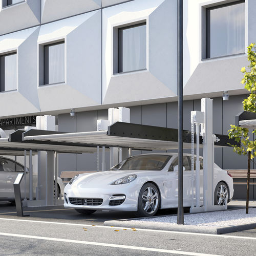 Hydraulic parking platform - POLO - Modulo parking