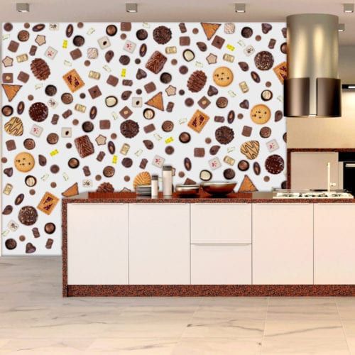 Contemporary wallpaper - SWEET - WALL DESIGNERS - patterned / mosaic look / non-woven