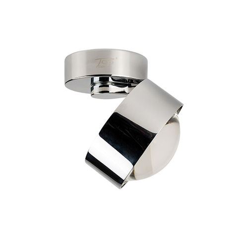 Contemporary ceiling light - PUK MOVE - Top Light GmbH & Co. KG. - round / borosilicate glass / metal