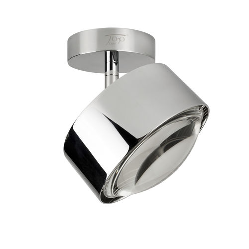 Contemporary ceiling light - PUK MAXX TURN - Top Light GmbH & Co. KG. - round / borosilicate glass / frosted glass