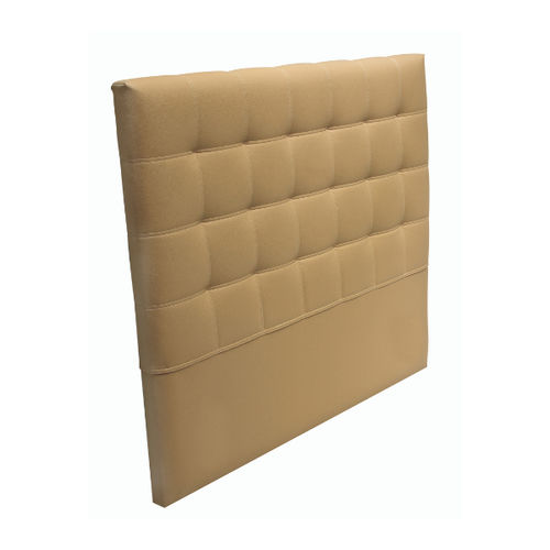 Single bed headboard - ÉVORA RETA - Mindol - contemporary / fabric / synthetic leather