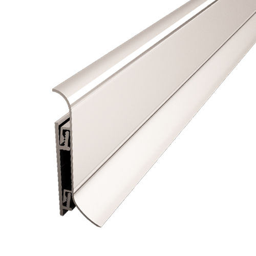 Aluminum baseboard - CRISPO - MOX Profile Systems - for electrical wiring