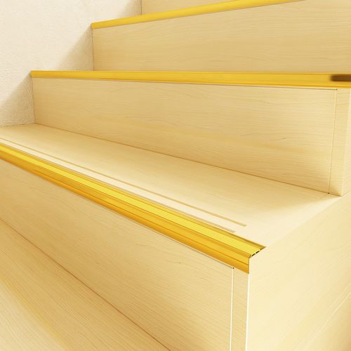 Aluminum stair nosing - SCALA-R - MOX Profile Systems - non-slip