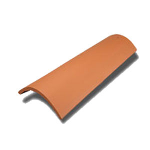 Pan roof tile - RAKE - Cerámica Verea, S.A. - ridge / clay / large