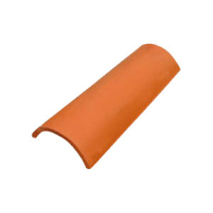 Barrel roof tile - DECORATIVE - Cerámica Verea, S.A. - clay