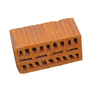 Masonry brick - HÓRREO - Cerámica Verea, S.A. - hollow / embossed / red