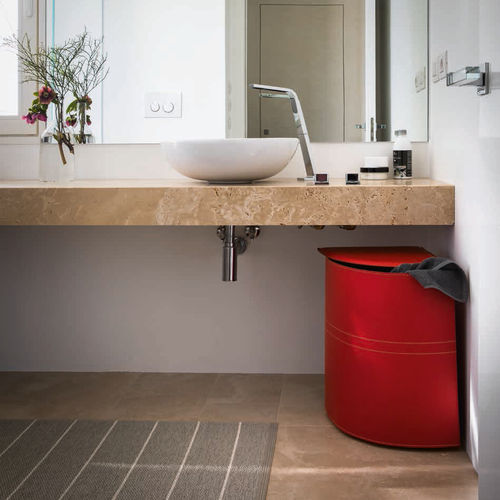 Leather laundry basket - SIMON - Limac Design®