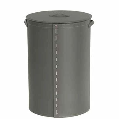 Leather laundry basket - ROBY - Limac Design®