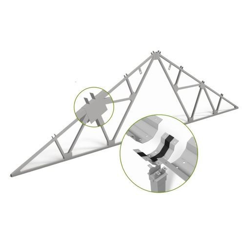 Steel truss - RS II - Ludy Greenhouse Manufacturing Corporation - triangular / for special events