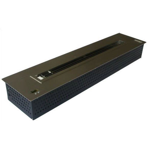 Rectangular bioethanol burner - IB120 - Cheminée sur mesure - France - built-in