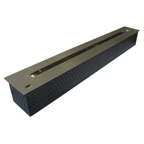 Rectangular bioethanol burner - IB180 - Cheminée sur mesure - France - built-in