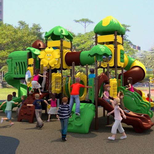 Playground structure - FANTACASTELLO MALIBU JUNGLE - GOLDEN GAMES SRL - plastic / aluminum / modular